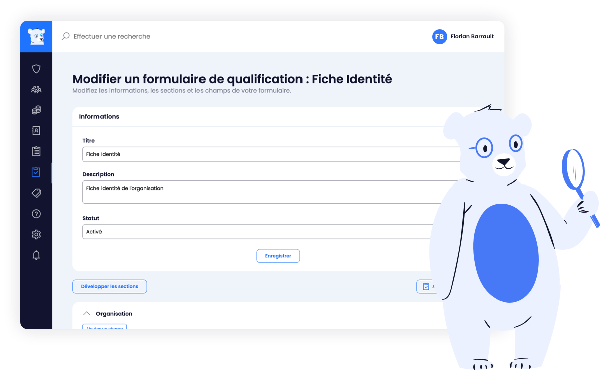 Fonctionnalité 3 : Créez un formulaire de qualification